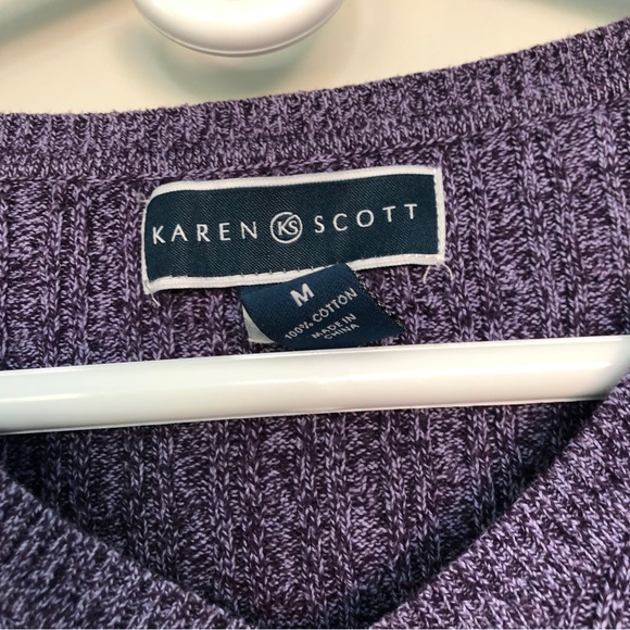 Karen Scott knit sweater - Picture 3 of 3